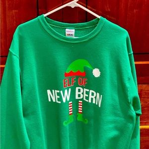 Christmas Sweatshirt • New Bern, NC
